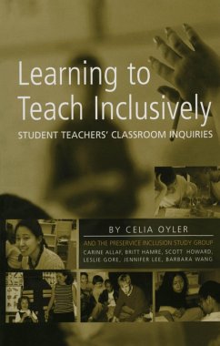 Learning to Teach Inclusively (eBook, ePUB) - Oyler, Celia