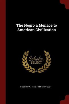 The Negro a Menace to American Civilization