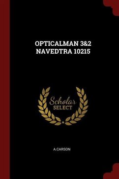 Opticalman 3&2 Navedtra 10215 - Acarson, Acarson