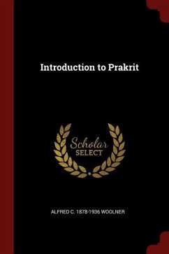 Introduction to Prakrit - Woolner, Alfred C.