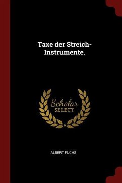 Taxe Der Streich-Instrumente.