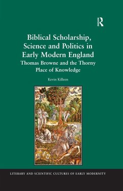 Cover Biblical Scholarship, Science and Politics in Early Modern England (eBook, ePUB)