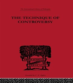 The Technique of Controversy (eBook, ePUB) - Bogoslovsky, Boris B.