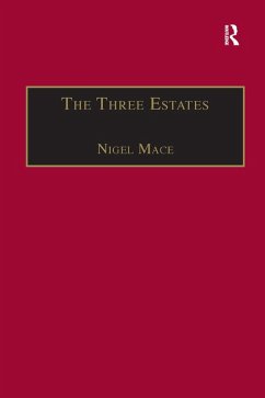 The Three Estates (eBook, PDF) - Mace, Nigel