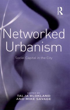 Networked Urbanism (eBook, ePUB) - Blokland, Talja