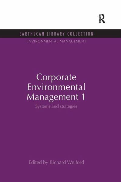Corporate Environmental Management 1 (eBook, PDF) Corporate Environmental Management 1 (eBook, PDF)