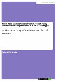 Anti-acne activity of medicinal and herbal sources (eBook, PDF)