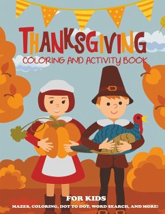 Thanksgiving Coloring Book and Activity Book for Kids - Dp Kids Activity Books