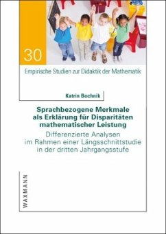 Cover Sprachbezogene Merkmale als Erklärung für Disparitäten mathematischer Leistung