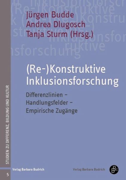 (Re-)Konstruktive Inklusionsforschung (eBook, PDF)