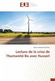 Lecture de la crise de l'humanité Bo avec Husserl