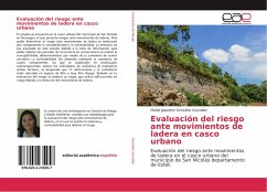 Evaluación del riesgo ante movimientos de ladera en casco urbano - González González, Mabel Jaqueline