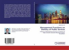 Management Functions on Delivery of Public Services