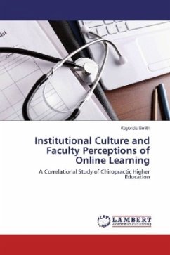 Institutional Culture and Faculty Perceptions of Online Learning