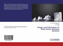 Design and Fabrication of Pedal Driven Washing Machine - Kaleemulla, K. Mohamed;Satish, K. G.;Ankith, P. R.