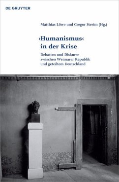 'Humanismus' in der Krise (eBook, ePUB)