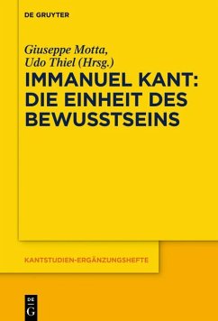 Cover Immanuel Kant - Die Einheit des Bewusstseins (eBook, ePUB)
