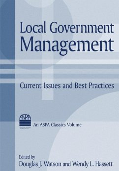 Cover Local Government Management (eBook, ePUB)