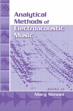 Cover Analytical Methods of Electroacoustic Music (eBook, ePUB)
