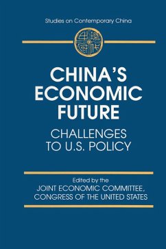 China's Economic Future (eBook, ePUB) - Joint Economic Committee Congress of the United States