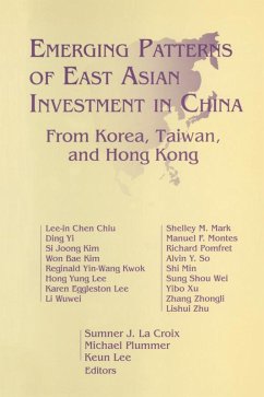 Cover Emerging Patterns of East Asian Investment in China: From Korea, Taiwan and Hong Kong (eBook, PDF)