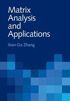 Matrix Analysis and Applications (eBook, ePUB) - Zhang, Xian-Da