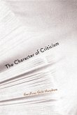 The Character of Criticism (eBook, PDF) The Character of Criticism (eBook, PDF)