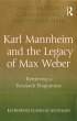 Karl Mannheim and the Legacy of Max... - Bild 1