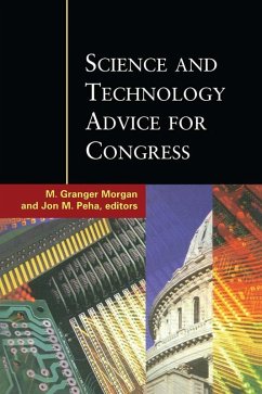 Science and Technology Advice for Congress (eBook, ePUB) - Morgan, M. Granger; Peha, Jon M.