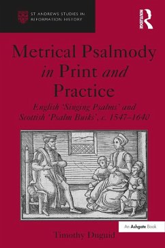 Metrical Psalmody in Print and Practice (eBook, PDF) - Duguid, Timothy