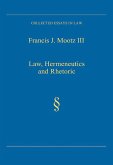 Law, Hermeneutics and Rhetoric (eBook, ePUB)