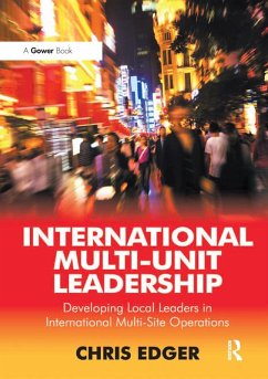 International Multi-Unit Leadership (eBook, ePUB) - Edger, Chris