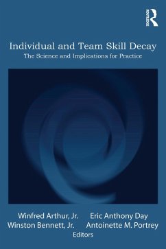 Cover Individual and Team Skill Decay (eBook, PDF)