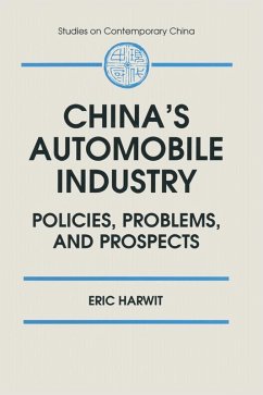 Cover China's Automobile Industry (eBook, ePUB)