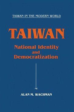Taiwan: National Identity and Democratization (eBook, PDF) - Wachman, Alan M.