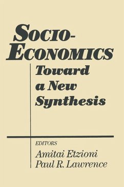 Socio-economics (eBook, PDF) - Etzioni, Amitai; Lawrence, Paul R.