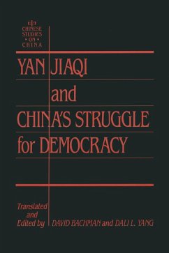 Yin Jiaqi and China's Struggle for Democracy (eBook, ePUB) - Bachman, David M.; Yang, Dali L.