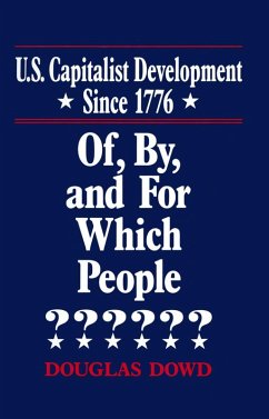 Cover US Capitalist Development Since 1776 (eBook, PDF)
