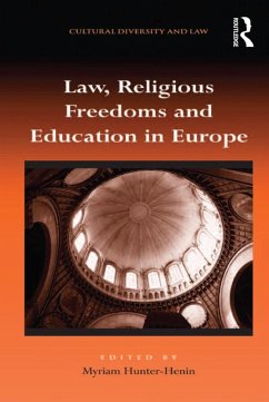 Cover Law, Religious Freedoms and Education in Europe (eBook, PDF)