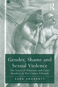 Gender, Shame and Sexual Violence (eBook, ePUB) - Sharratt, Sara