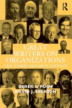 Great Writers on Organizations (eBook, ePUB) - Pugh, Derek S.; Hickson, David J.