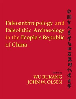 Cover Paleoanthropology and Paleolithic Archaeology in the People's Republic of China (eBook, PDF)