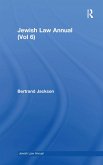 Jewish Law Annual (Vol 6) (eBook, ePUB)