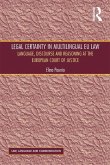 Legal Certainty in Multilingual EU Law (eBook, ePUB)
