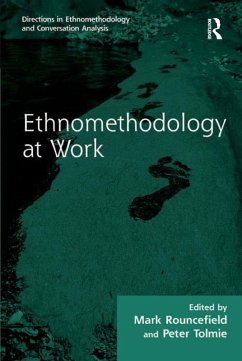 Ethnomethodology at Work (eBook, PDF) - Tolmie, Peter