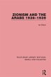 Zionism and the Arabs, 1936-1939 (RLE... - Bild 1