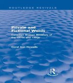 Private and Fictional Words (Routledge Revivals) (eBook, ePUB)
