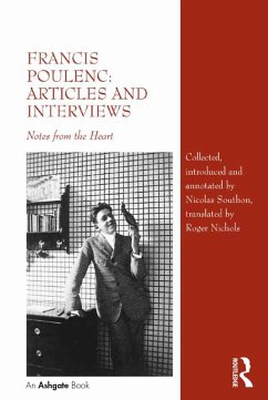 Francis Poulenc: Articles and Interviews (eBook, ePUB) - Southon, Nicolas; Nichols, Roger