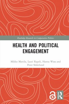 Cover Health and Political Engagement (eBook, PDF)