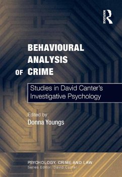 Behavioural Analysis of Crime (eBook, ePUB)